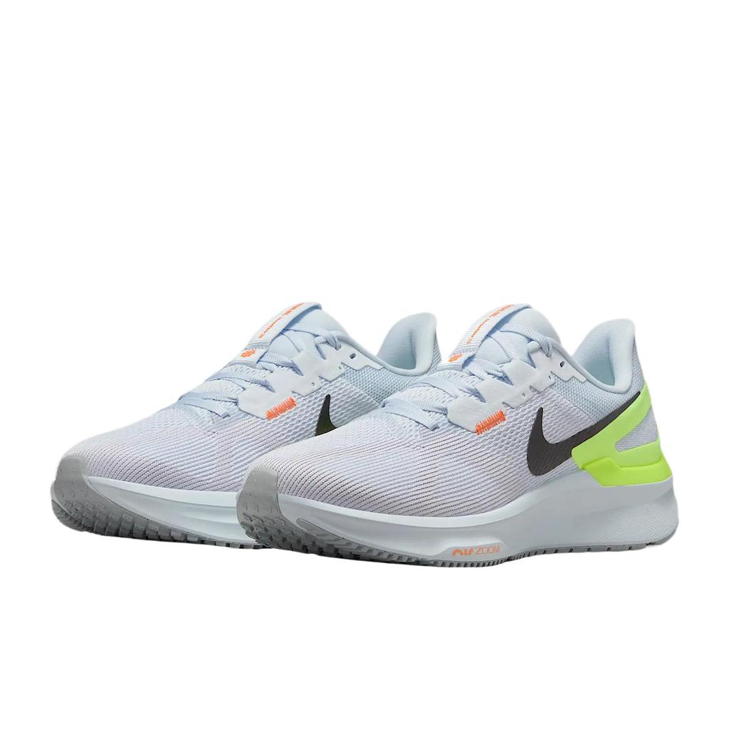 Nike Zoom Structure 25 Soft Skin Comfortable Fit Low Top Running Shoes Women Running Shoes Light-Blue Green DJ7884-401