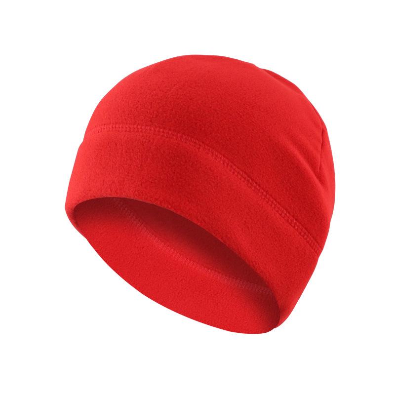 Winter Warm Fleece Beanie for Mountain Climbing, Cycling, Running & Skiing - Windproof Sports Hat
