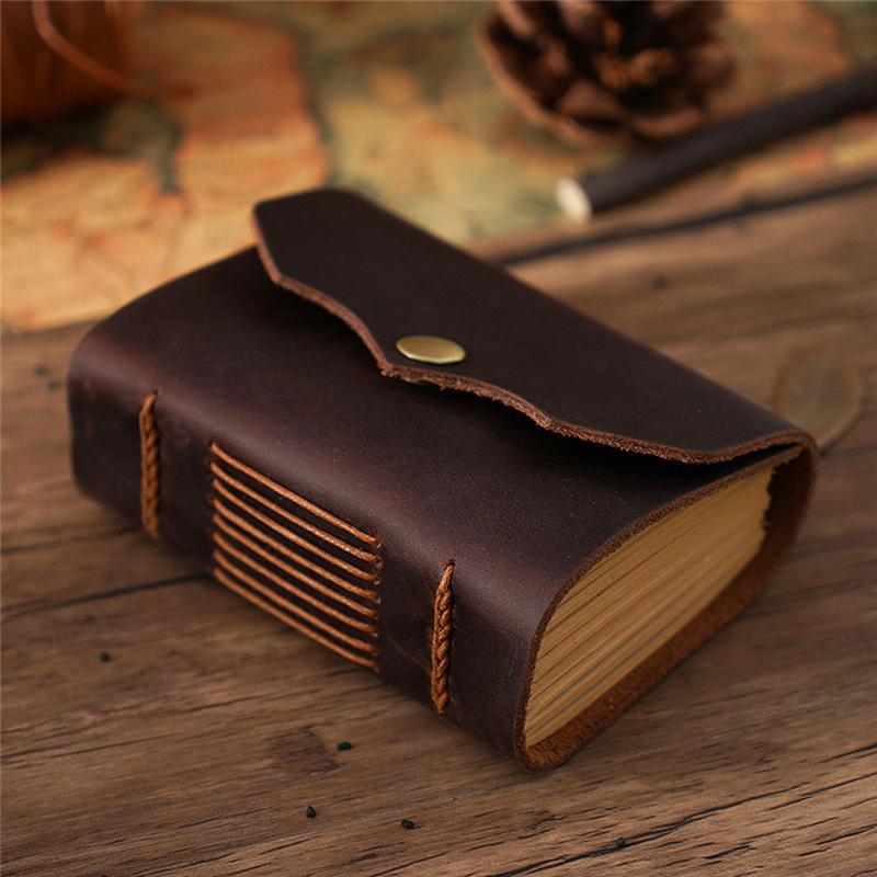 Новый PU кожаный ручной работы винтажный ретро дорожный журнал дневник блокнот блокнот на день рождения подарок на день святого валентина