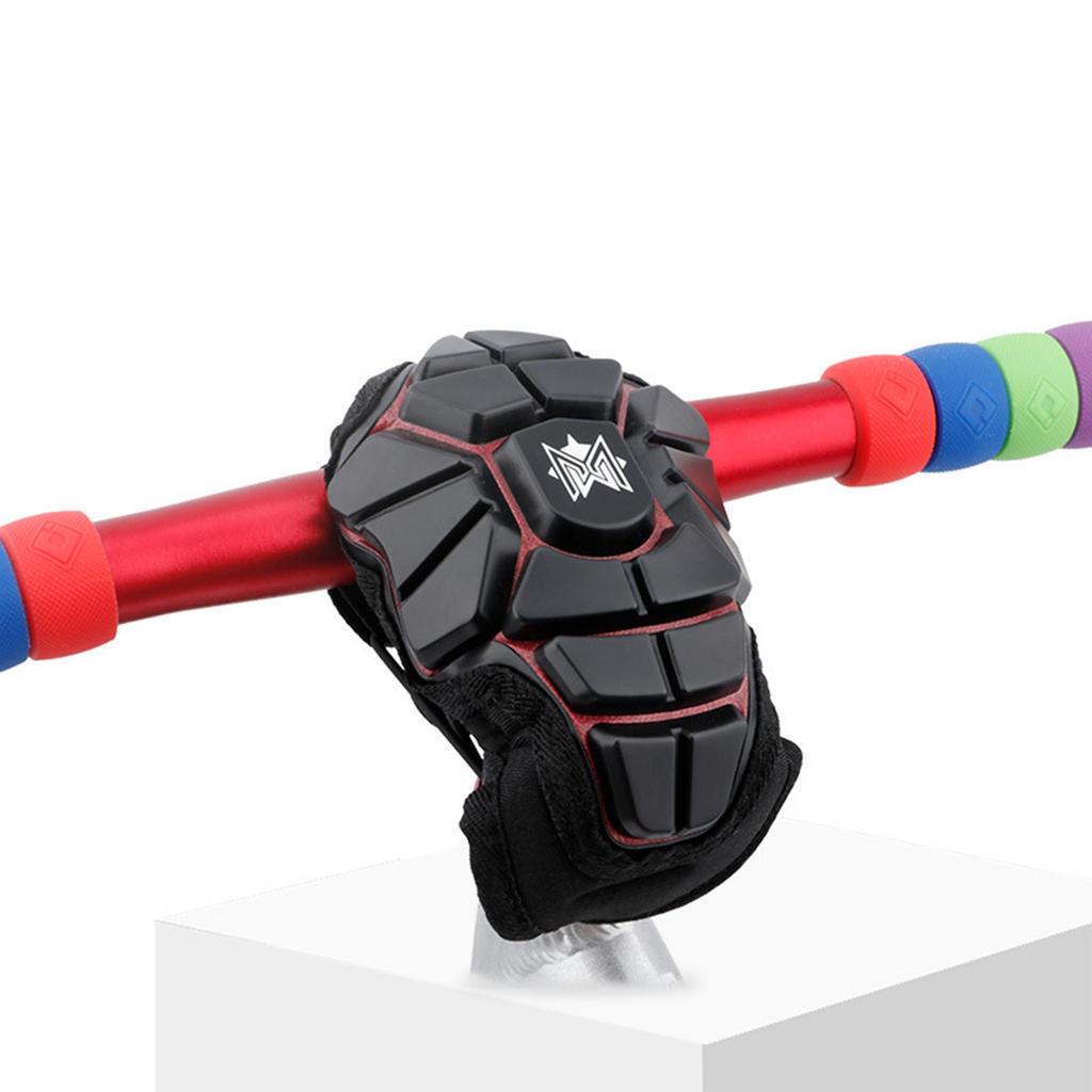 Silicone Chest Protector Adjustable Stem Cover Cycling Accessory Anti-impact Padding for Helmet for Scooter for Children