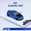 HobbyJAPAN ATS-MODELS 164 Subaru BRZ Металлический синий Готовая модель ATS880401