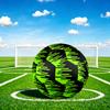 1pc Dynamic Flow Lines Theme Soccer Ball Football, Size 5, Lightweight PVC, Outdoor Training Soccer Ball,Gift j60459