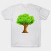 T Shirt Women Colorful Natural Tree Harajuku Print Kawaii Tshirt Summer Short Sleeve Female T-Shirt Top Tee