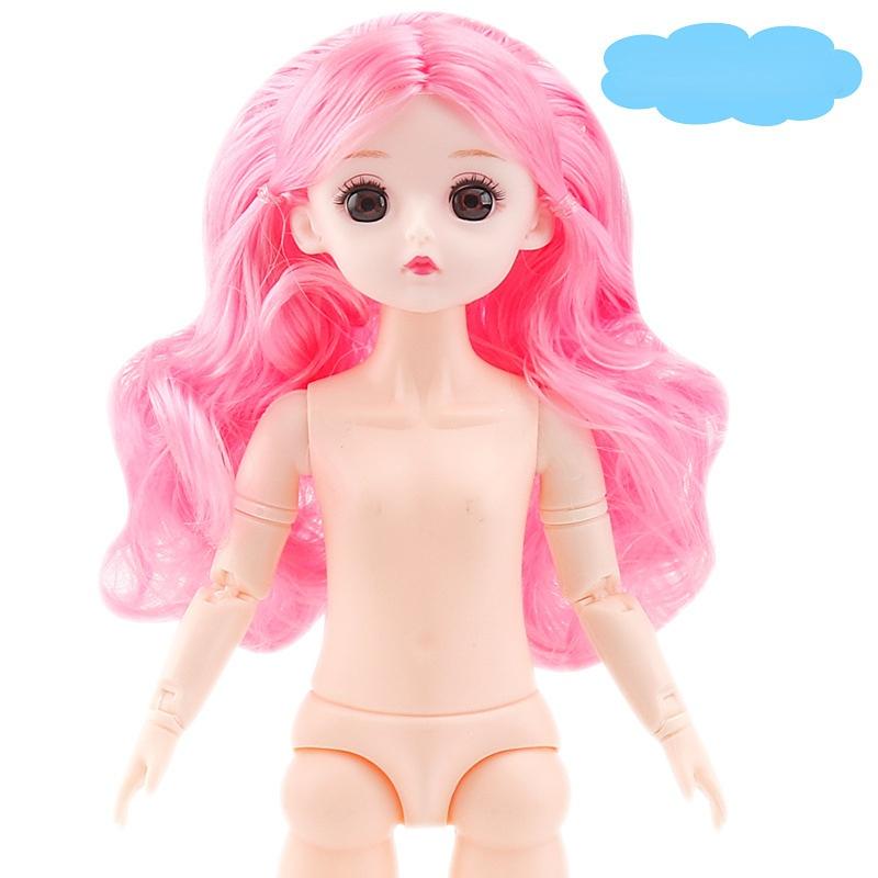 6-точечная детская кукла 30 см BJD Prime, обнаженный детский макияж, 3D настоящие глаза, общие мышцы, 23 сустава, кукла Лоли, игрушка для девочек
