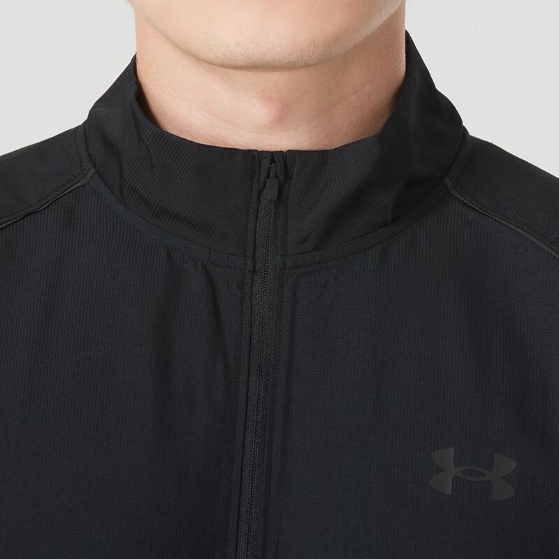 Under Armour Мужская тканая тренировочная куртка с воротником-стойкой