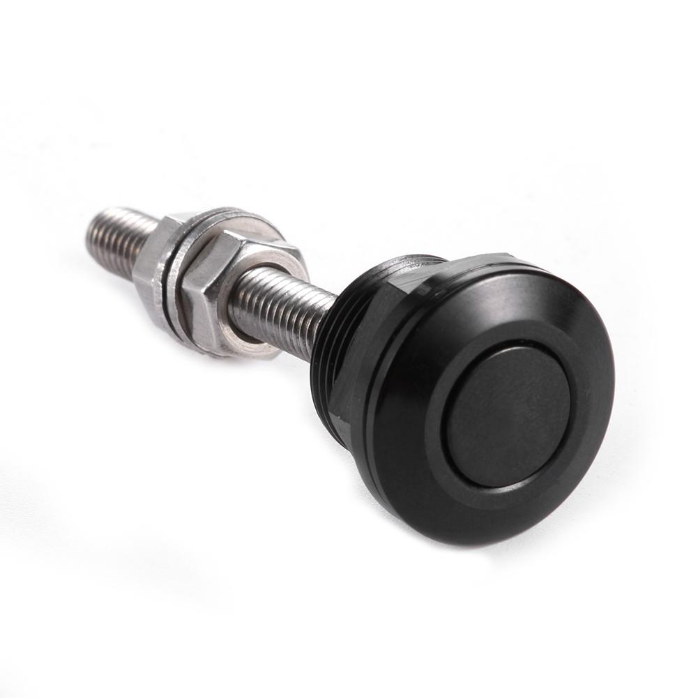 22mm Push Button Bonnet Hood Pin Lock Clip Kit Car Quick Release Latch