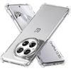 Case for OnePlus 12 5G - Phonillico® - Shockproof - Soft TPU - Transparent - Reinforced Protection