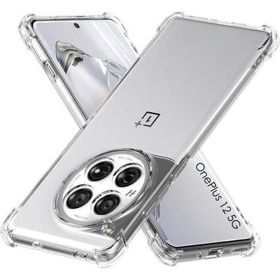 Чехол для OnePlus 12 5G - Phonillico® - Противоударный - Мягкий ТПУ - Прозрачный - Усиленная защита