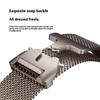 Watch Strap for Apple Watch Series 10 Ultra 9 8 7 SE 6 5 4 3 2 1 46mm 49mm 45mm 44mm 42mm Titanium Milanese Band with Insert Buckle