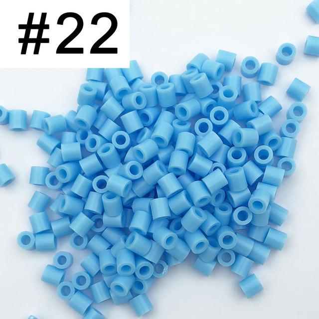 5mm / 1000pcs Perler PUPUKOU  Fuse Beads Pearly Iron Beads for Kids Hama Beads Diy Puzzles High Quality Handmade Gift Toy