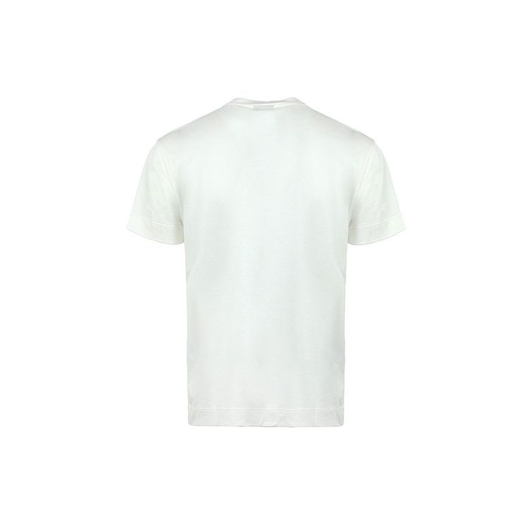Emporio Armani Мужская футболка с принтом букв SS22 Белый 3L1TCE-1JUVZ-0128