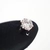 Pt900 Diamond 0.301 One Earring / J23-3