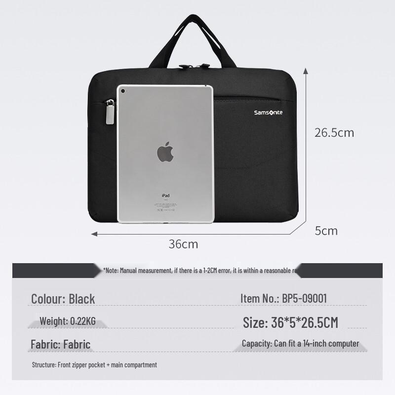 Универсальная деловая сумка-портфель Samsonite для 14-дюймового ноутбука