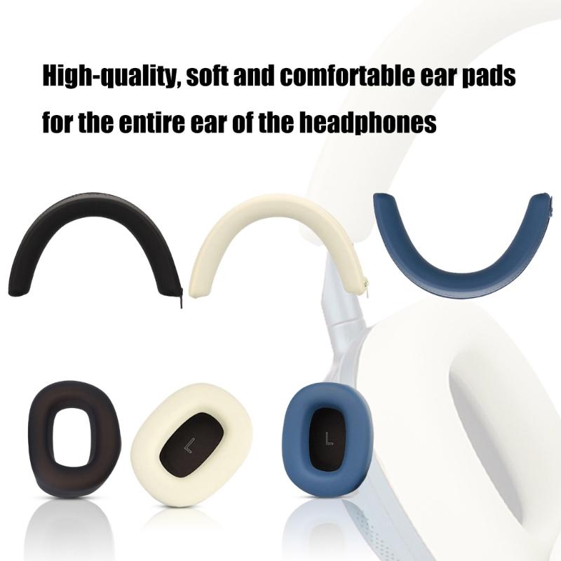 Силиконовые накладки на амбушюры и оголовье для наушников S3 Over-Ear, амбушюры, губчатые подушечки