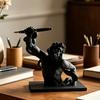 3D-печатная скульптура бюста Лаокоона Устойчивое основание Орнамент из греческой мифологии Древнегреческая художественная коллекционная фигурка Декор для прихожей гостиной