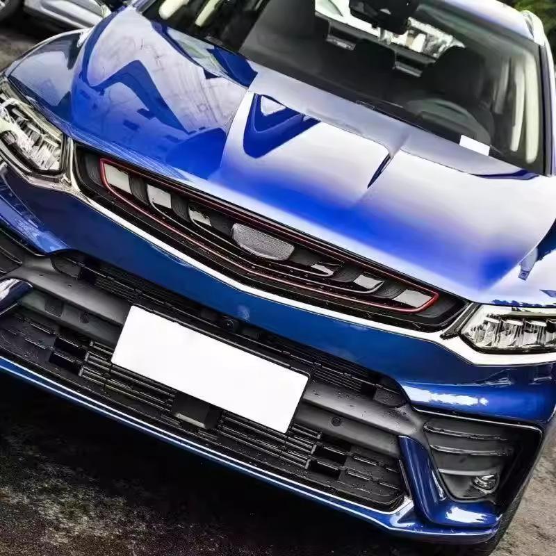 Geely Xingyue Верхняя решетка радиатора модель 19-20 Передний бампер Красная вентиляционная накладка