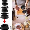 3 In 1 Round Shape Non-Stick Stuffed Hamburger Mold Beef Veggie Hamburger Meat Press Making Meat Presses Blotting Oil Paper