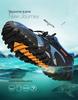 Мужские кроссовки из сетки Flyknit для активного отдыха, походов и ходьбы по воде, с толстой подошвой