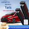 Бескаркасная многофункциональная щетка стеклоочистителя для Yaris - Универсальная с двойным креплением, 6-слойная конструкция
