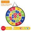 Kids Sticky Ball Target Set Indoor Outdoor Safe Dart Board Game Family Interactive Throwing Game with Balls and Hooks