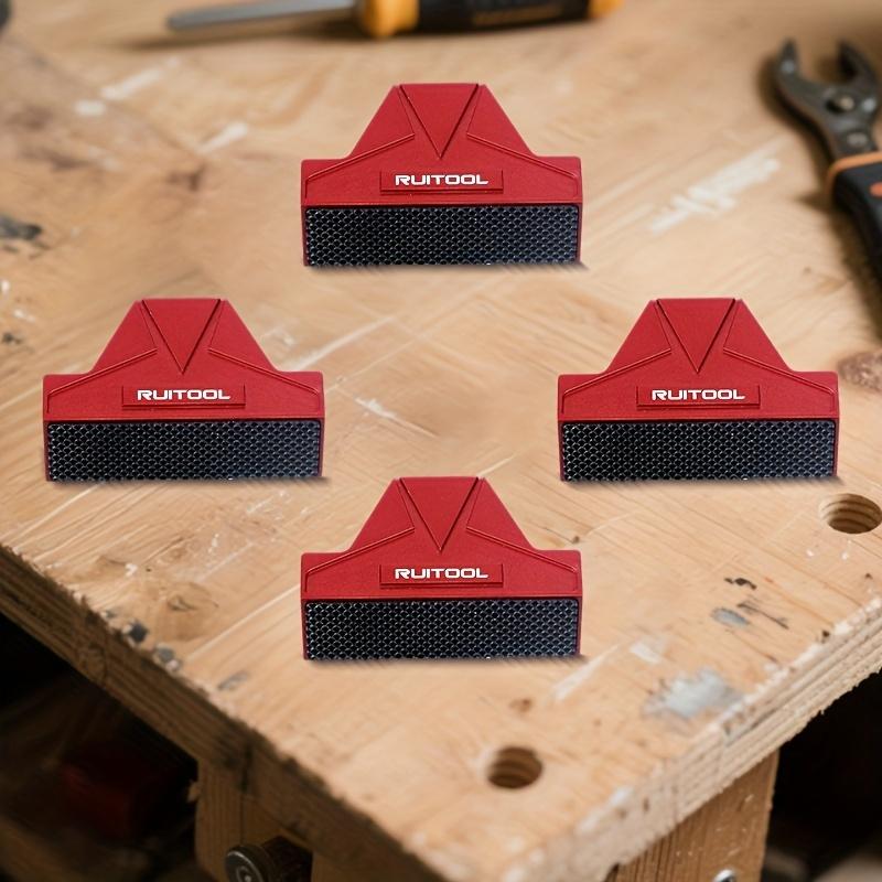2/4Pcs 20mm Bench Dogs Aluminum Alloy Workbench Stop Limit Block MFT Table Accessories for Woodworking Positioning Lumber