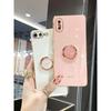 Роскошный чехол-держатель для кольца для iPhone X Xs Max Xr 6 6s 7 8 Plus Se 2022 Покрытие Силиконовый чехол-подставка для Apple Iphonex 2020