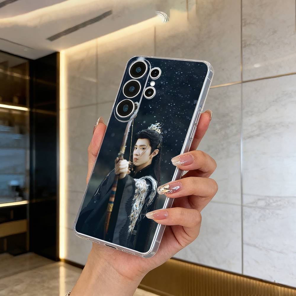 Актер -C-Чэнь Чжэюань Прозрачный чехол для телефона Samsung S25, S24, S21, S22, S23, S30, Ultra, S20, Plus, FE, Lite
