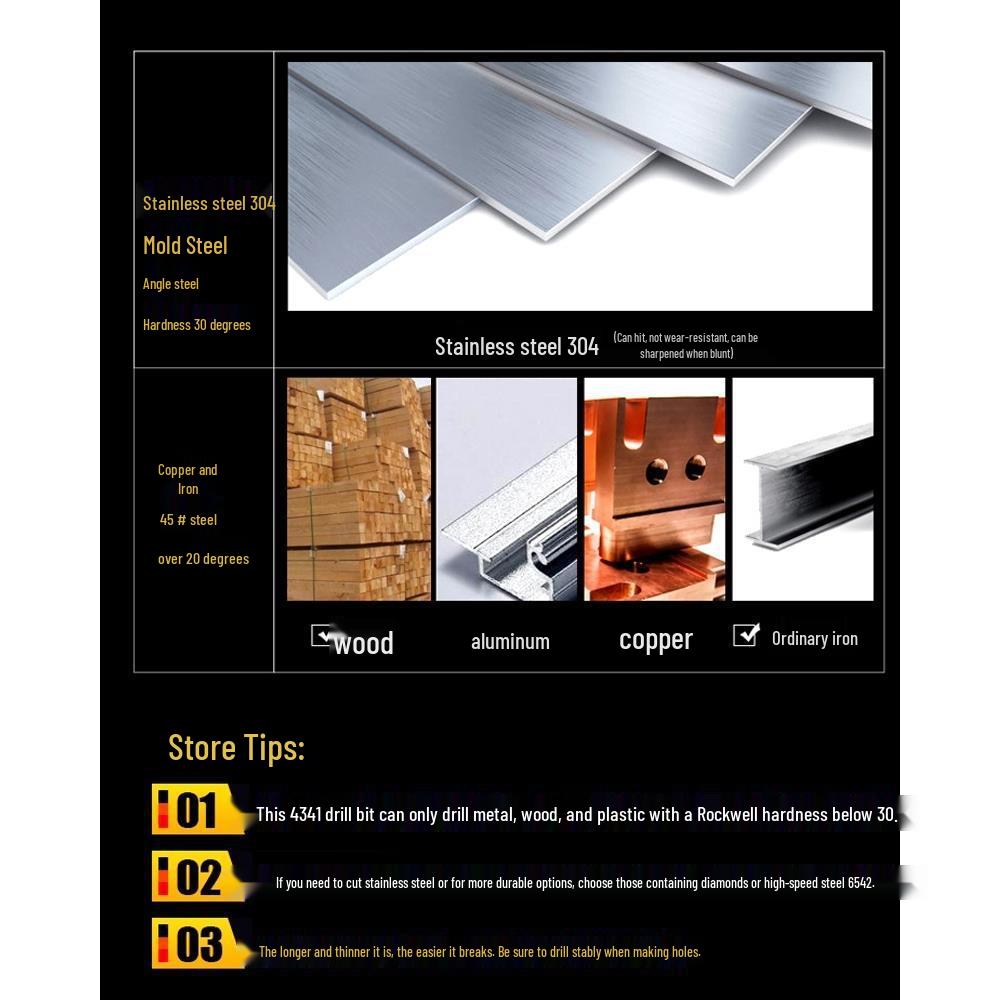 Сверло по металлу со спиралью, очень длинное 5060 см, 500 мм, из быстрорежущей стали, с цилиндрическим хвостовиком, для глубокого сверления в нержавеющей стали, дереве, 468 Серия Industrial.