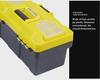 ABS Portable Multi-Function Tool Box for Car Repair and Art Supplies