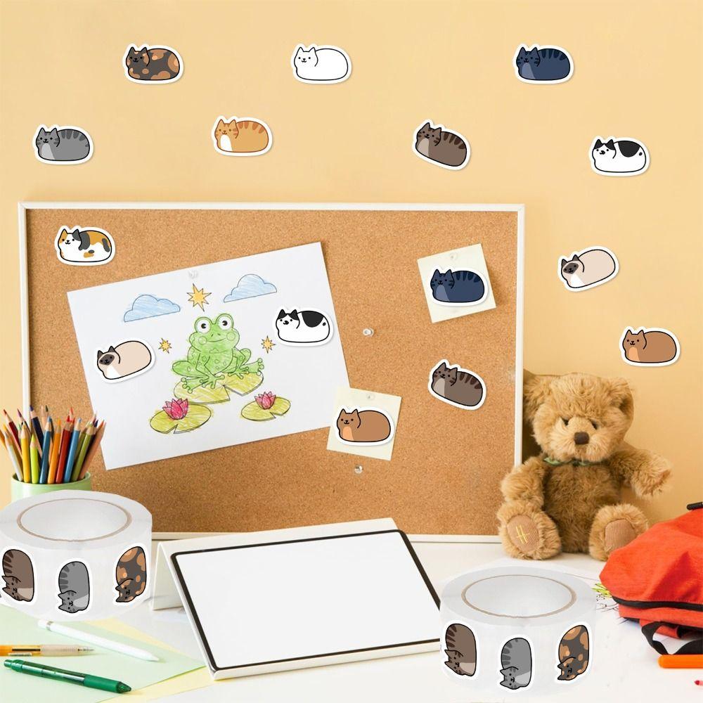 Pvc Decorative Stickers Cartoon Stationery Sticker Cute Phone Shell Sticker Stationery Decor