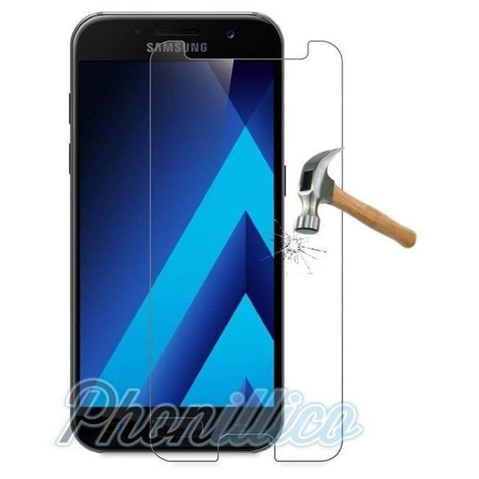Film Verre pour Galaxy A5 2017 Vitre Protection Ecran Phonillico®