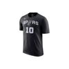 NBA Print Basketball Sports Short Sleeve T-Shirt Men Tops Black BQ1569-023