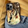 Неукротимый Вансянь Мягкий чехол для телефона для iPhone 17 Air 16e Pro max 15 Pro 13 14 Plus 11 12 Магнитный чехол MagSafe
