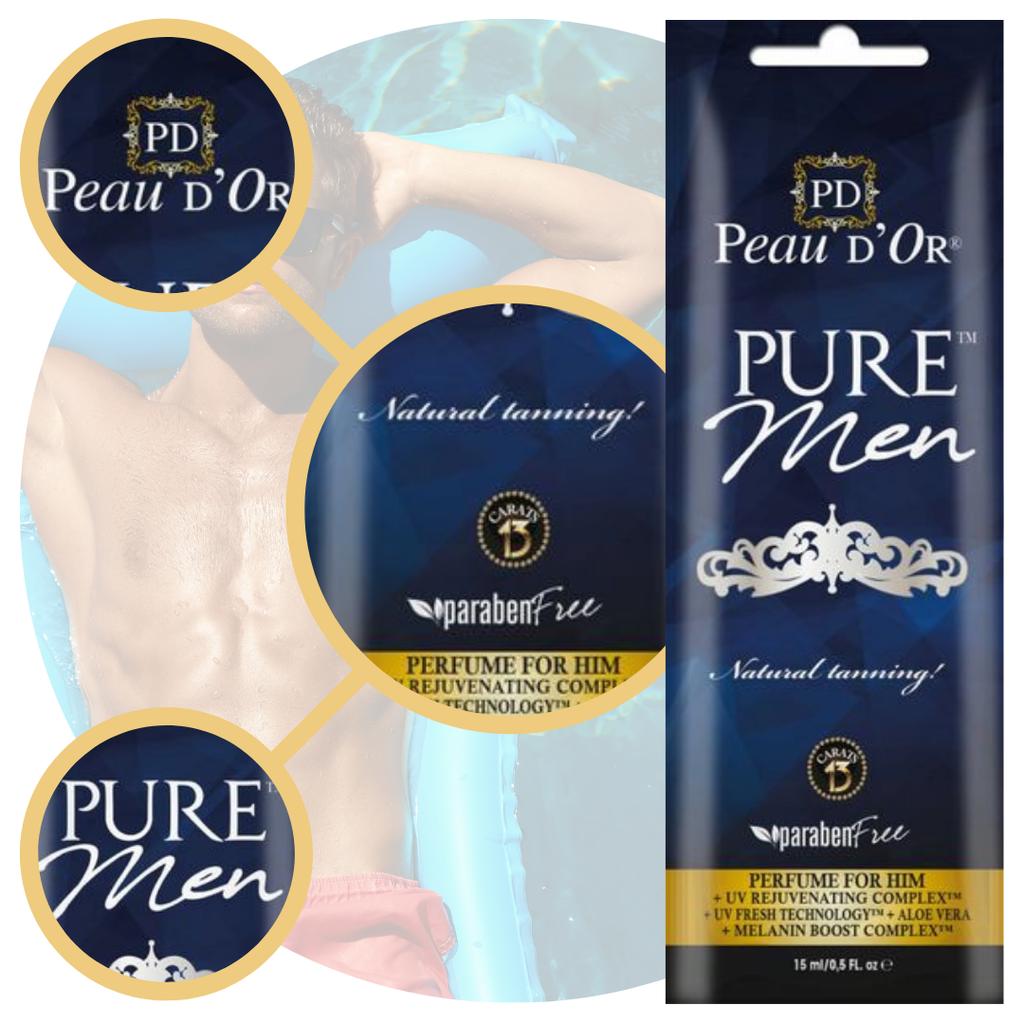 Peau D'or Pure Men for Sunbathing Sachet