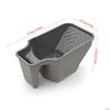 Wall Painting Easy-Grip Painting Bucket PP Large Capacity Handheld Paint Cup Grey Durable Holding Paint Cup Decorating
