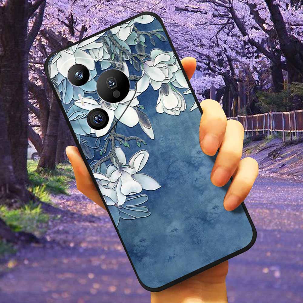 Чехол для Huawei Pura 70 с тиснением Сова 3D Рельефный Силиконовый Мягкий Задний Чехол для Huawei Pura 70Pro+ Чехол 70 pro 70 Ultra Оболочка С рисунком