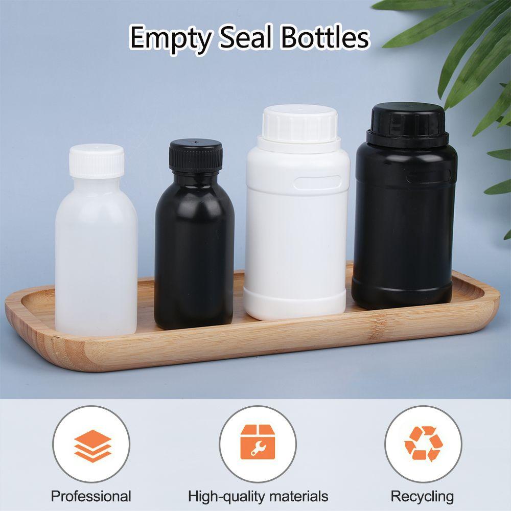 Chemical Barrel Clear PET Liquid Container Packing Bottle Empty Seal Bottles Storage Jars