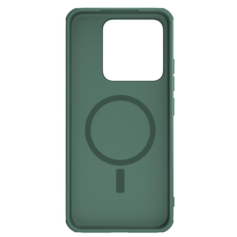 NILLKIN Чехол для Xiaomi Mi 14, жесткий чехол из ПК + ТПУ Shield Pro, магнитный чехол для телефона, ультратонкий, противоударный, с защитой от отпечатков пальцев