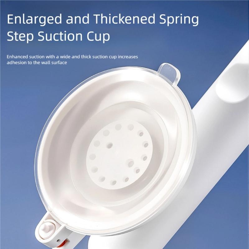 Настенный поручень для ванной, ручки для душа на присосках, поручень для ванной комнаты, съемный поручень безопасности для душа для пожилых людей