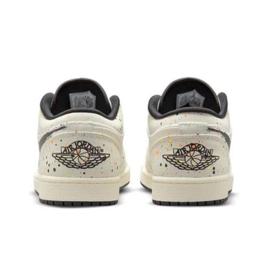 Air Jordan 1 Low Brushstroke Swoosh - Брызги краски DM3528-100