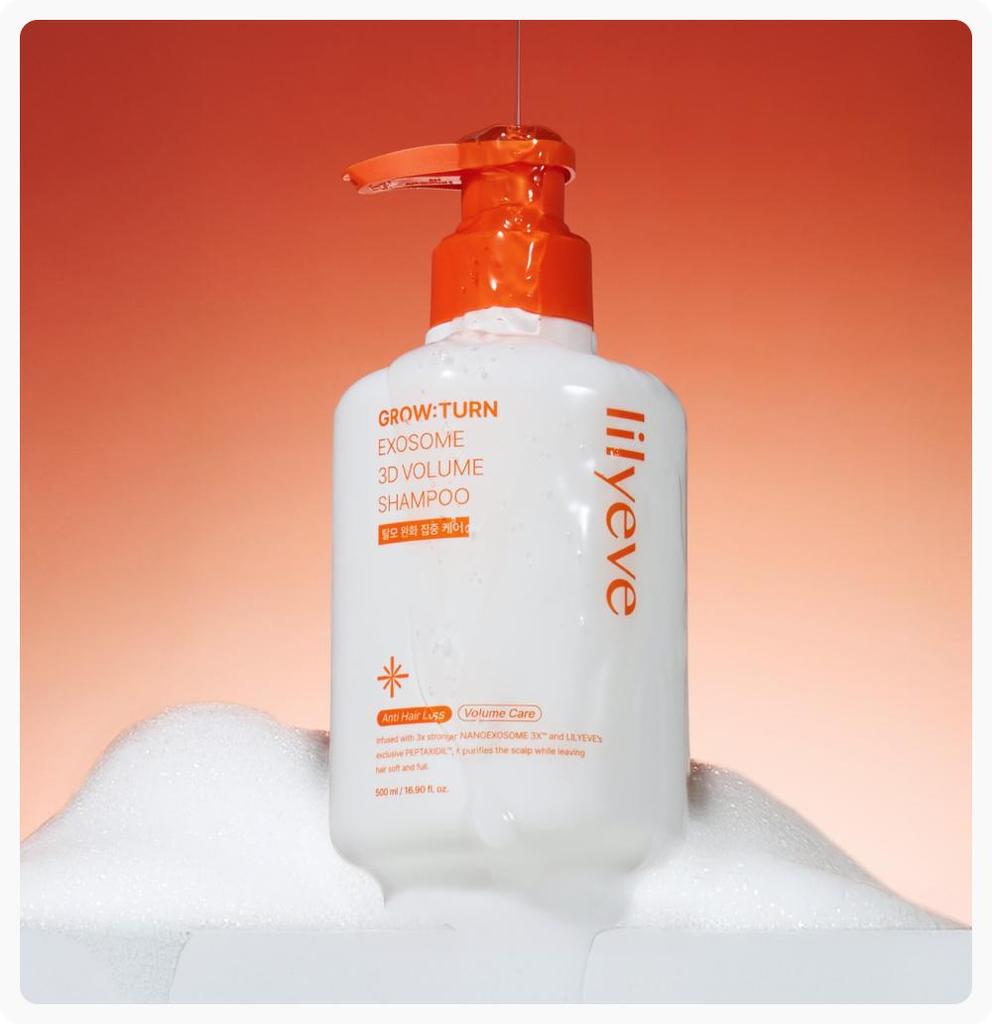 lilyeve Grow:Turn Exosome 3D Volume Shampoo 500g