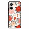 For Huawei nova 10 SE Tempered Glass Case Capa Coque Bumper on For Huawei nova 10 9 SE Phone Flowers Back Cover nova9 Hard Funda