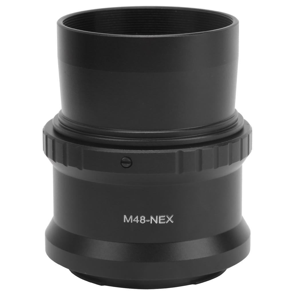 Telescope 2in M48x0.75mm TType Adapter and M48NEX Lens Adapter for Sony E Mount Camera