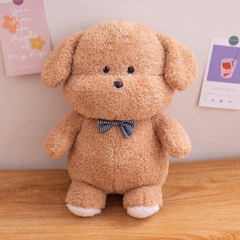 Cute Bear Puppy Rabbit Fox Plush Toy Cartoon Girl Sleep Companion Gift Holiday
