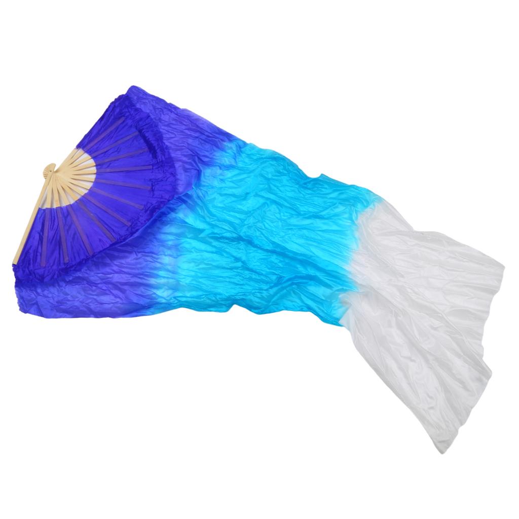 Профессиональный искусственный шелк веер для танца живота элегантный длинный веер для любителей танцев учителей студентов 150 см