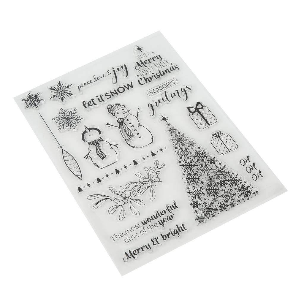 Transparent Stamp Safe Healthy Unique Clear Pattern Easy Convenient Wide Application Clear Stamp