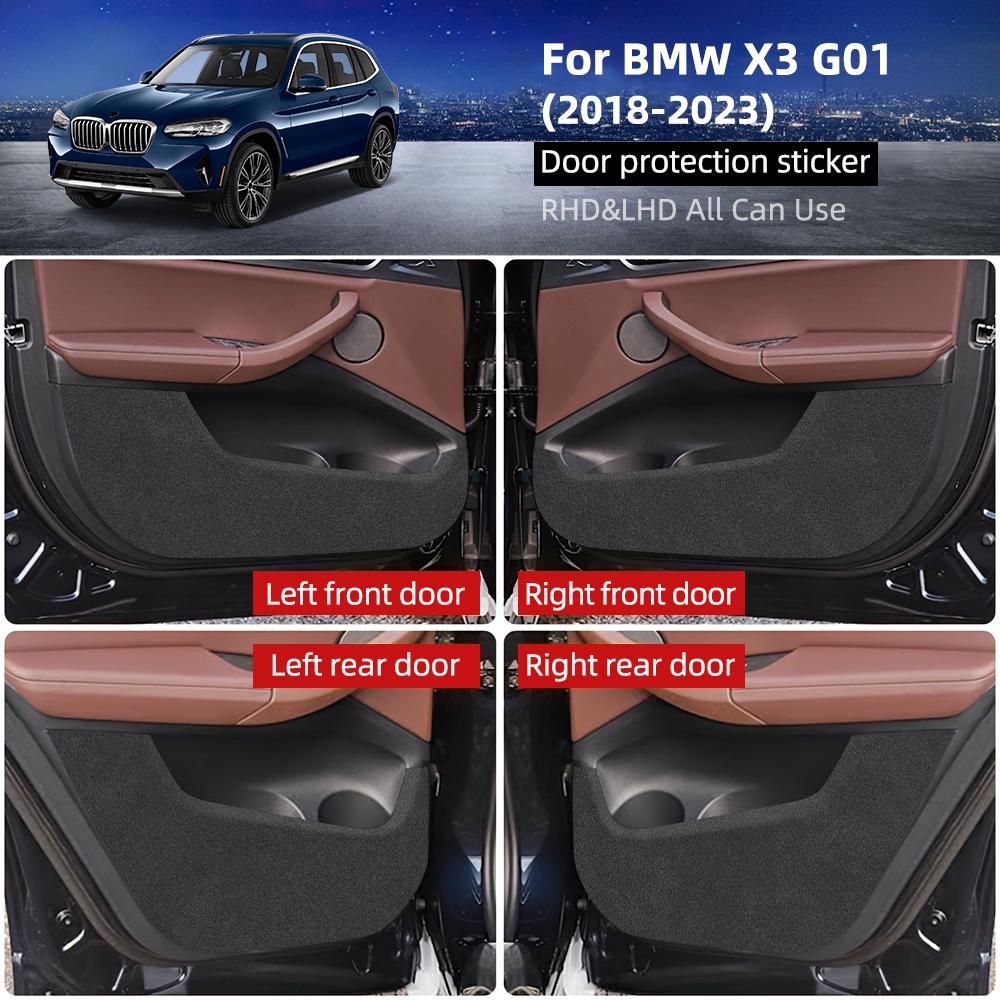 Interior Sticker for BMW X3 G01 2018-2023 Door Anti-Kick Pad Protection