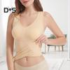 Seamless Body Shaper Bra Tank Top Women Tummy Control Removable Pad Wide Shoulder Strap Underwear Slimming Vest Corset Shapewear