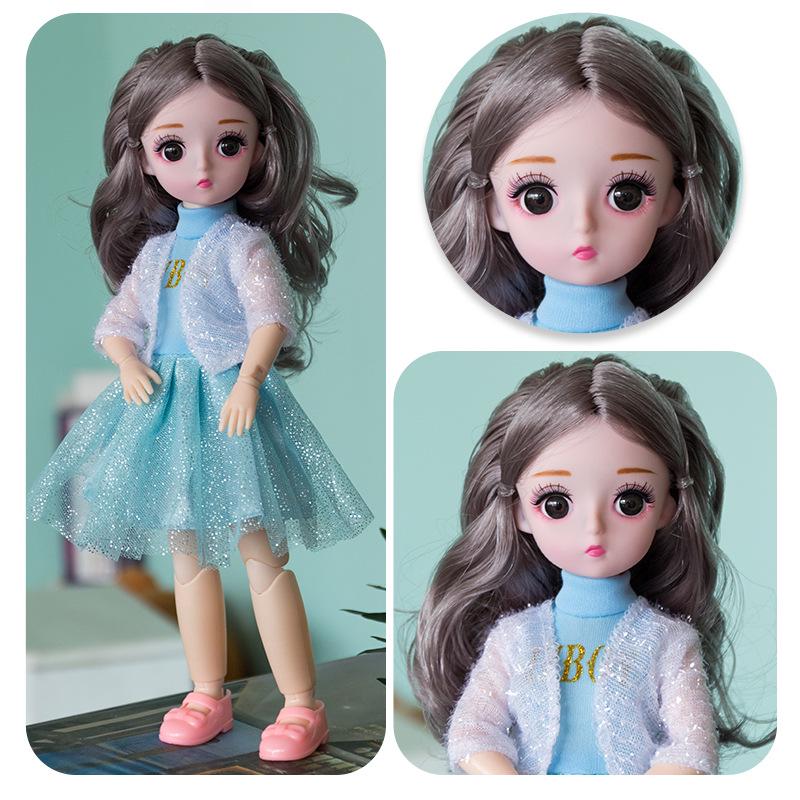 Набор кукол Барби Итянь 30 см: Кукла BJD с музыкой, свадебным платьем и сменой нарядов