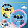 Interactive Luminous Music Steering Wheel Toy for Children and Parents